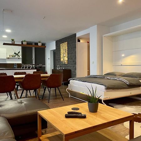 Apartment Leipzig Waldstrassenviertel Loft Terrasse, Redbull Arena 외부 사진